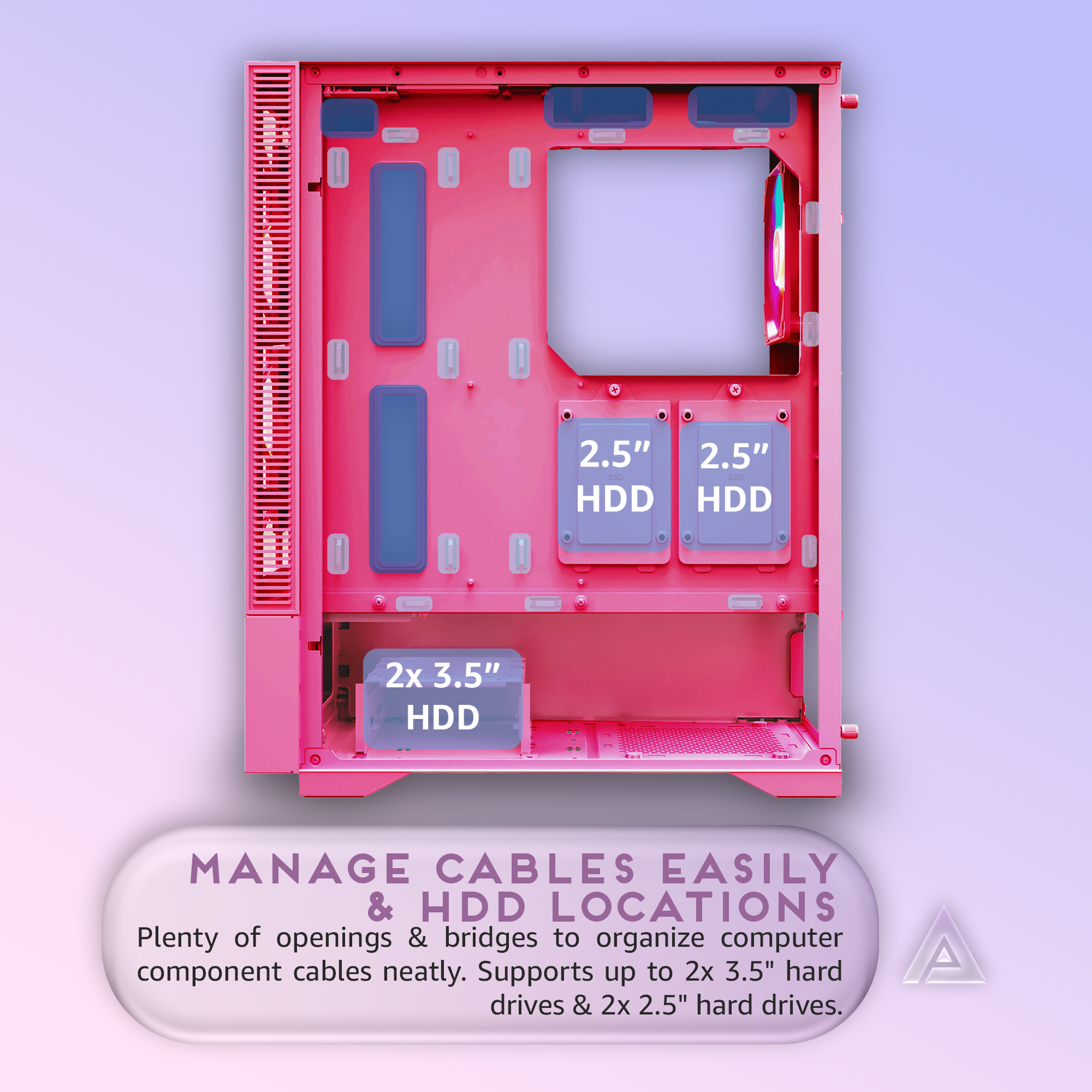 Apevia | Eclipse-PK | MID TOWER | Chassis
